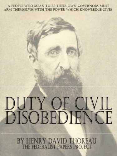 Wrote civil disobedience essay